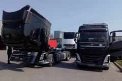 Nowe rosyjskie ciężarówki z urządzeniem do manipulacji czasu pracy