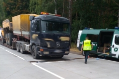 Gabaryt z masą przekroczoną o 40 procent 1