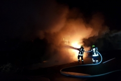 Niemcy – ciężarówka z Polski spłonęła doszczętnie na A7 1
