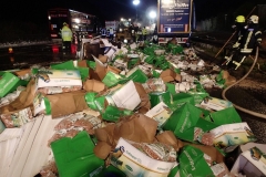Niemcy – ciężarówka z Polski spłonęła doszczętnie na A7 5
