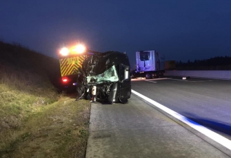 Niemcy – „kabina odpadła na jezdnię” - makabryczny wypadek z udziałem kierowcy z Polski. Możemy mówić o cudzie 2
