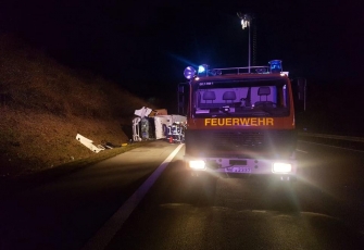 Niemcy – kierowca ciężarówki ciężko ranny po najechaniu na zestaw 39-latka z Polski, który wyjeżdżał w nocy z parkingu 1