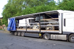 Z polskiej ciężarówki wystawał pickup 1