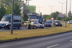 ITD pomogło przy płonącej ciężarówce 2