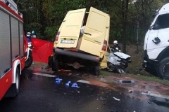 Wypadek Busa i ciężarówki 3