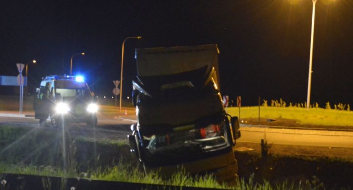 Pijany kierowca ciężarówki z Estonii