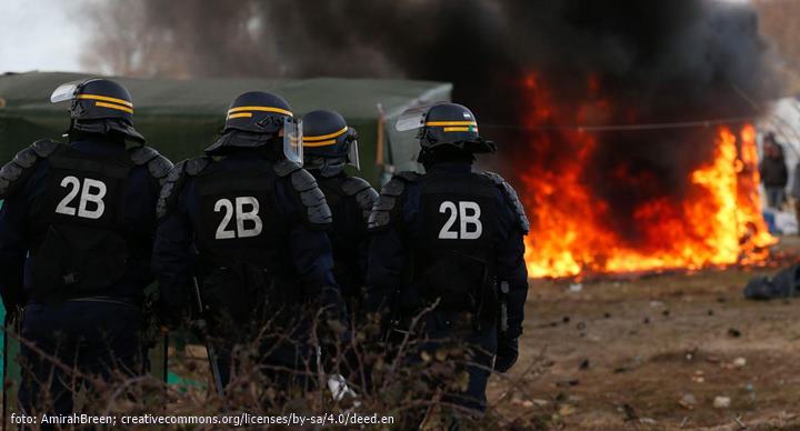 Calais Policja