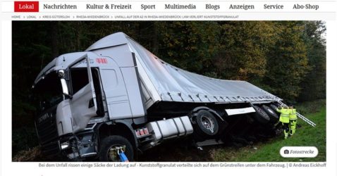 Wypadek polskiego kierowcy a2 niemcy