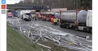 smiertelny wypadek A3 Niemcy