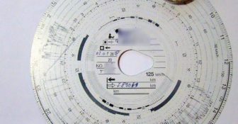 Mandat dla kierowcy za jazdę na magnesie