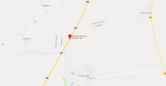 Razpruwacze plandek Niemcy Mapa