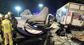Śmiertelny wypadek Polskiego kierowcy busa