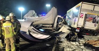 Śmiertelny wypadek Polskiego kierowcy busa