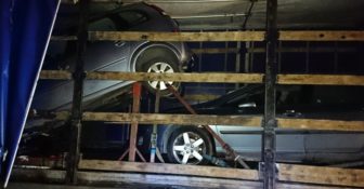 A6 tetris na polskiej cięzarówce