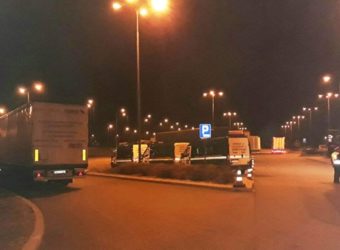 WITD – nocne kontrole na A1 wszyscy kierowcy byli trzeźwi - wykryto naruszenia czasu pracy