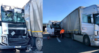 Kierowca ciężarówki z Polski ciężko ranny po wypadku na niemieckiej A2