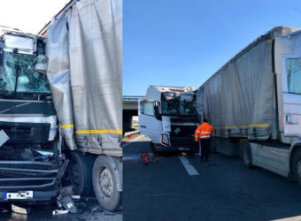 Kierowca ciężarówki z Polski ciężko ranny po wypadku na niemieckiej A2