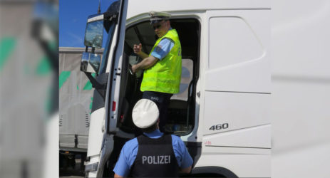 Niemcy – specjalna akcja Policji i BAG - kontrola 45h odpoczynków oraz liczby kabotaży. Ponad połowa ukarana.