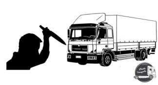 Niemcy – kierowca ciężarówki raniony nożem i skopany na środku autostrady. Policja szuka sprawców i prosi o pomoc