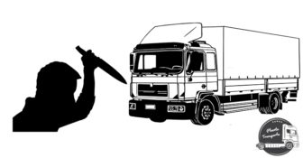 Niemcy – kierowca ciężarówki raniony nożem i skopany na środku autostrady. Policja szuka sprawców i prosi o pomoc