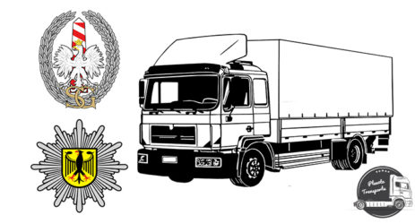 Sukces Polizei i Polskiej Straży Granicznej – odnaleziono skradzioną ciężarówkę