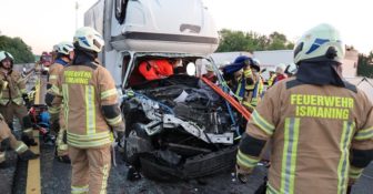 Niemcy – kierowca polskiego pojazdu dostawczego ciężko ranny – dramatyczna akcja ratunkowa