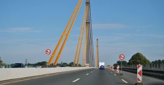 Niemcy – nowa waga w kierunku Venlo już aktywna – Most na Renie Neuenkamp (A 40)