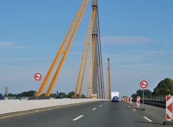 Niemcy – nowa waga w kierunku Venlo już aktywna – Most na Renie Neuenkamp (A 40)